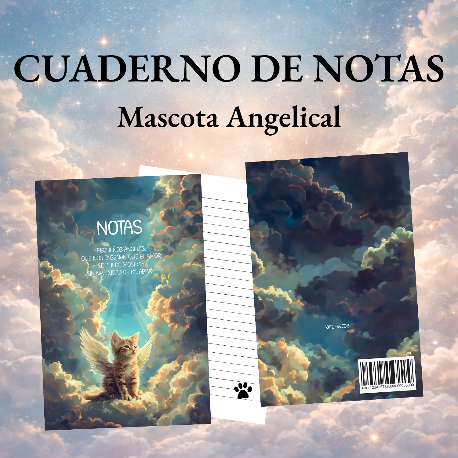 Cuaderno de notas - Gatito
