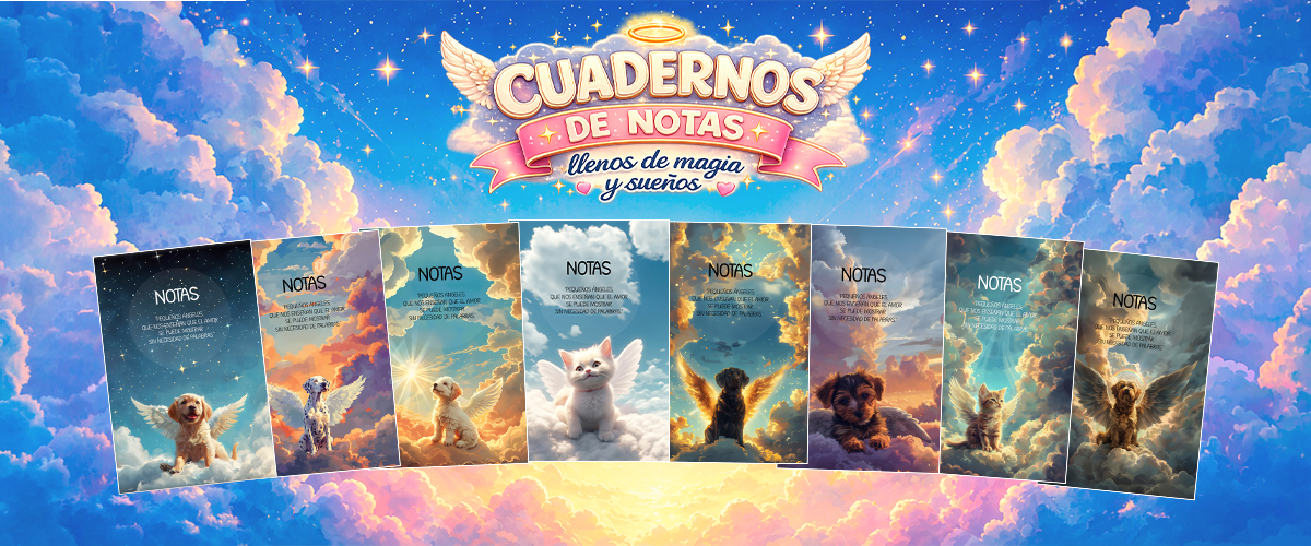 Cuadernos de notas - Mascotas angelicales de Kate Galtor