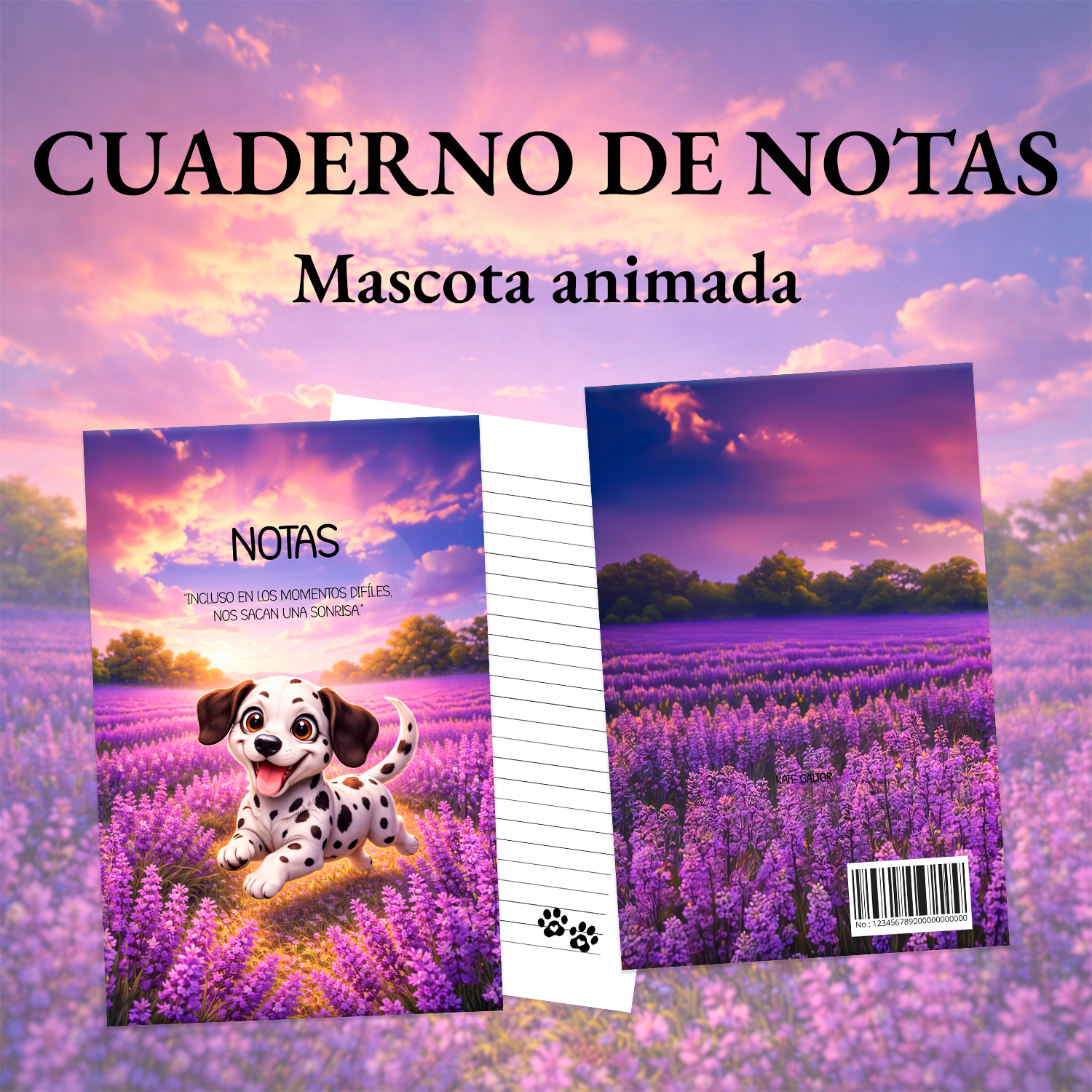 Cuaderno de notas - Dálmata